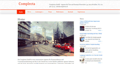 Desktop Screenshot of complecta.ch